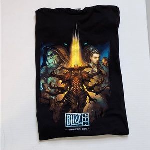 Blizzcon 2011 t-shirt (Designed by JINX) Size L
